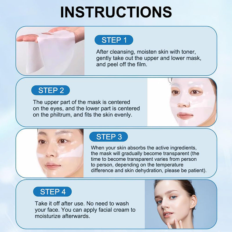 Face Mask Shrink Pore Moisturizing Refreshing Brightening Firming Lift Nourish Skin Care Deep Hydration Moisturizer Face Mask Shrink Pore Moisturizing Refreshing Brightening Firming Lift Nourish Skin Care Deep Hydration Moisturizer